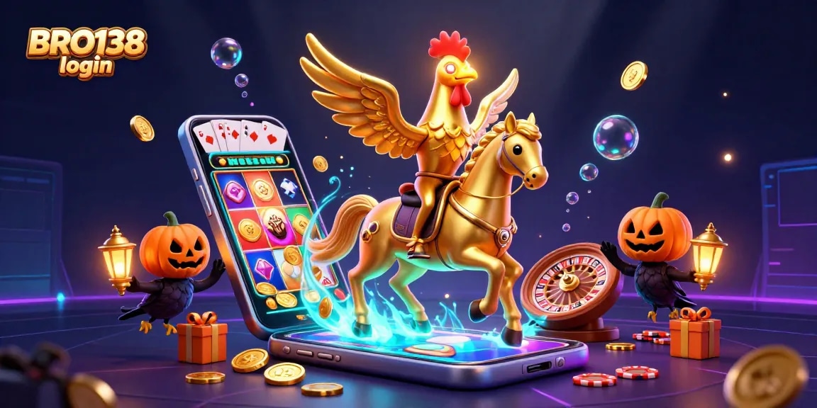 Engage with BRO138 login to enter a vibrant world of slots, gold coins, and festive gaming.