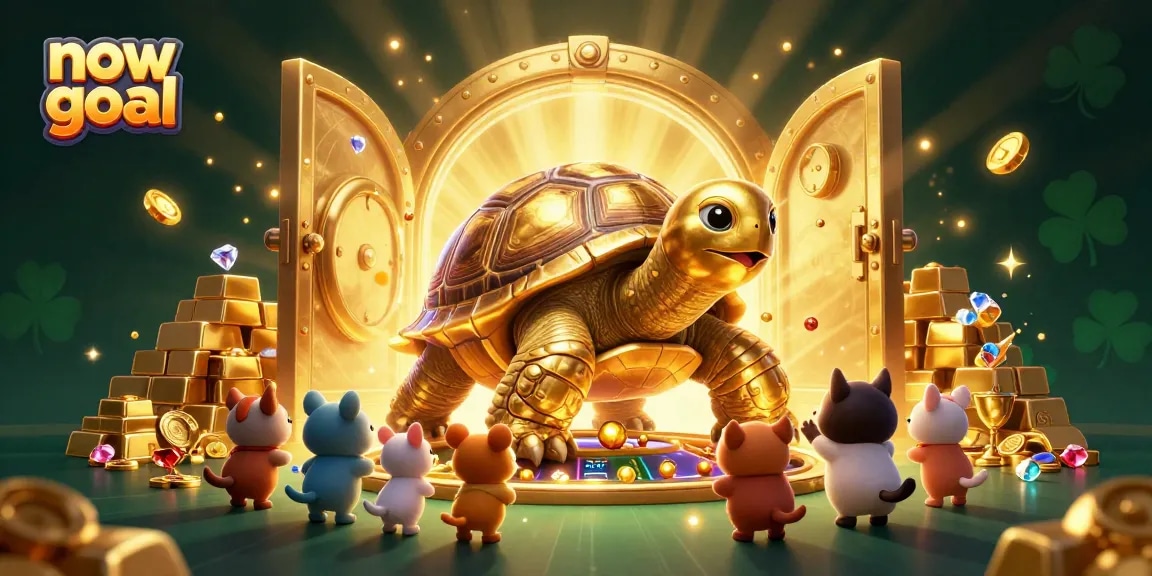 Engage in the thrilling now goal betting experience with exciting characters and golden treasures.