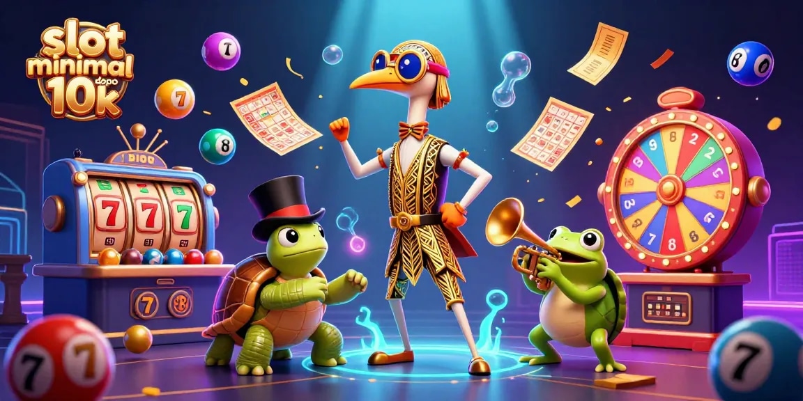 Slot minimal depo 10k menawarkan pengalaman bermain slot yang menakjubkan dengan banyak elemen menghibur, termasuk jackpot dan angka berwarna.