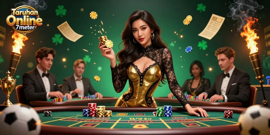 Experience thrilling Taruhan Bola Online 7meter betting strategies with glamorous visuals and exclusive casino ambiance.
