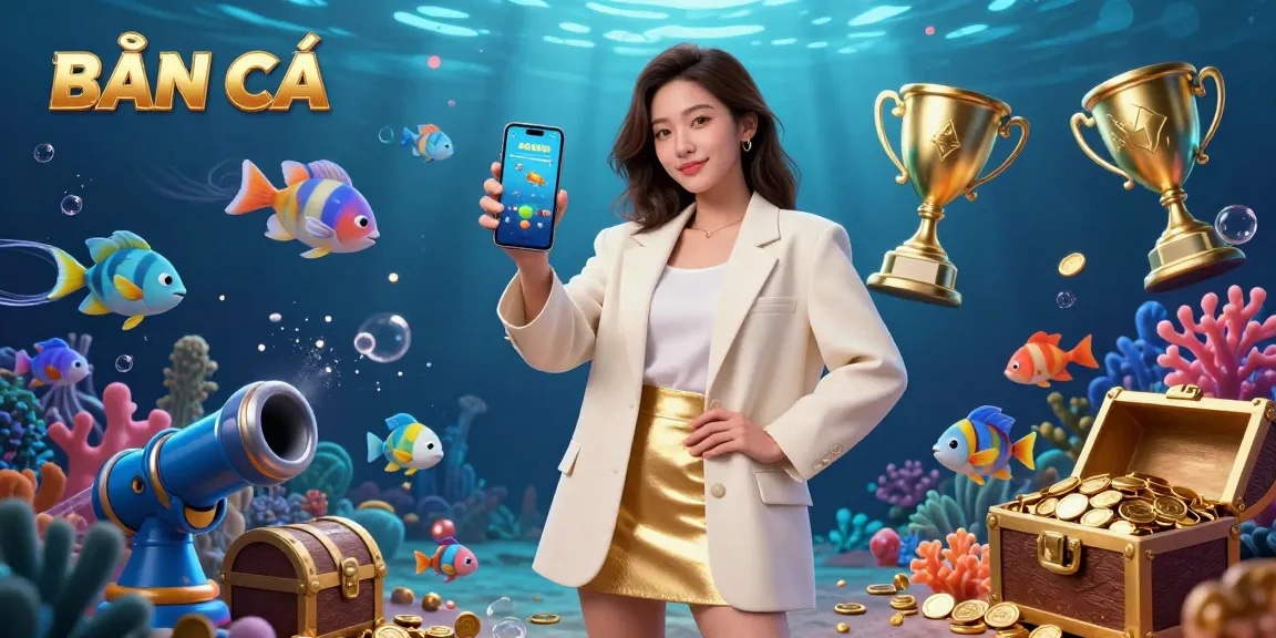 Engage in the thrilling BẮN CÁ experience with dynamic sea creatures and vibrant underwater elements for a rewarding gaming adventure.