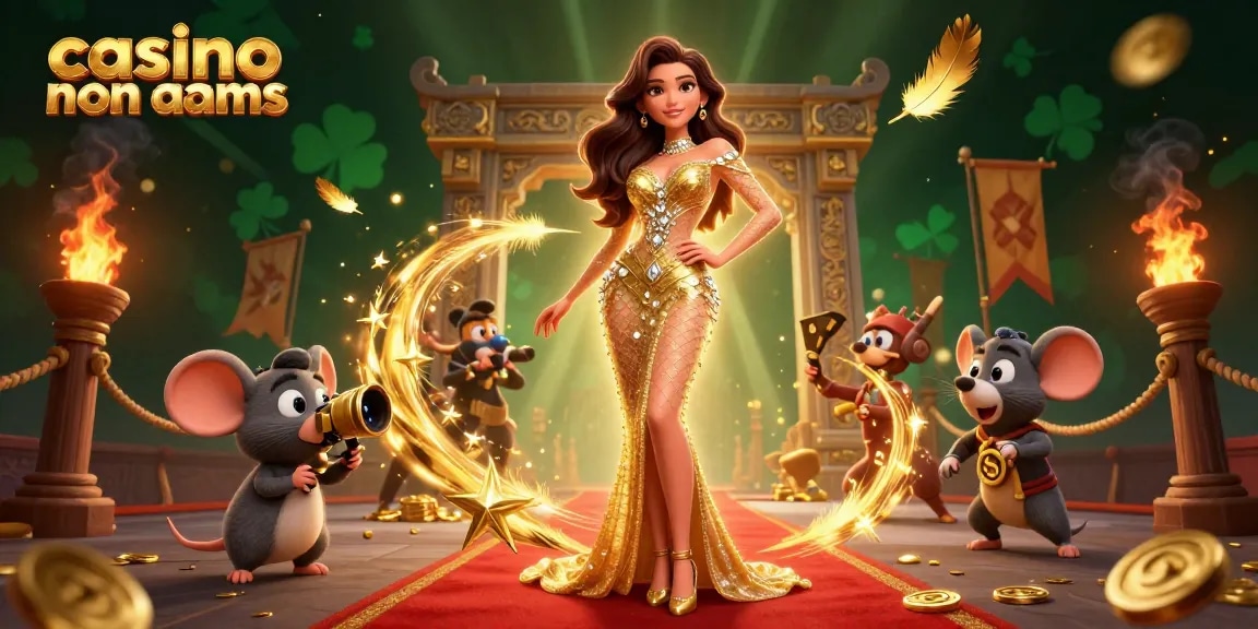 Scopri l'emozione dei casino non aams con una straordinaria illustrazione 3D che presenta elementi di gioco unici.