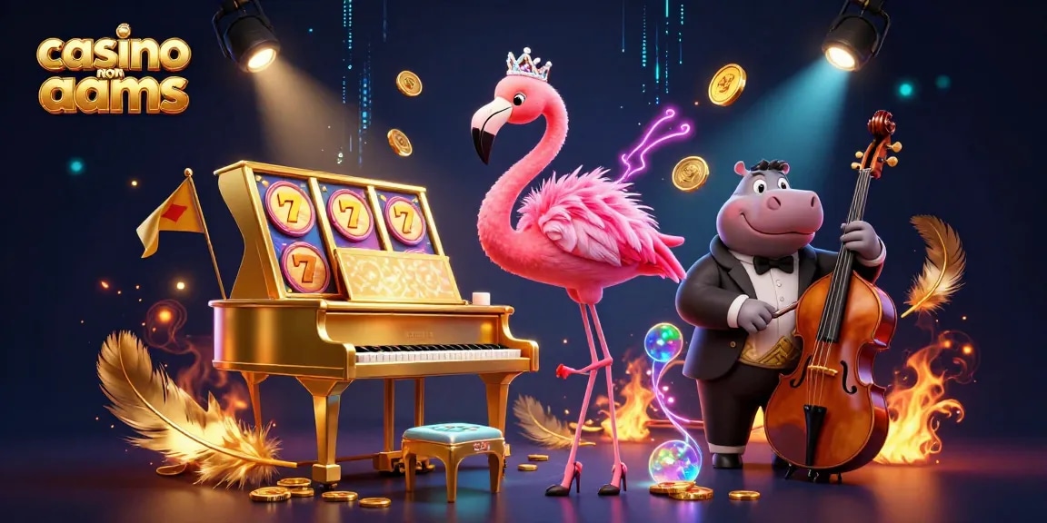 Vivi l'emozionante azione dei casinò non AAMS con personaggi vibranti e elementi dinamici in una scena coinvolgente.