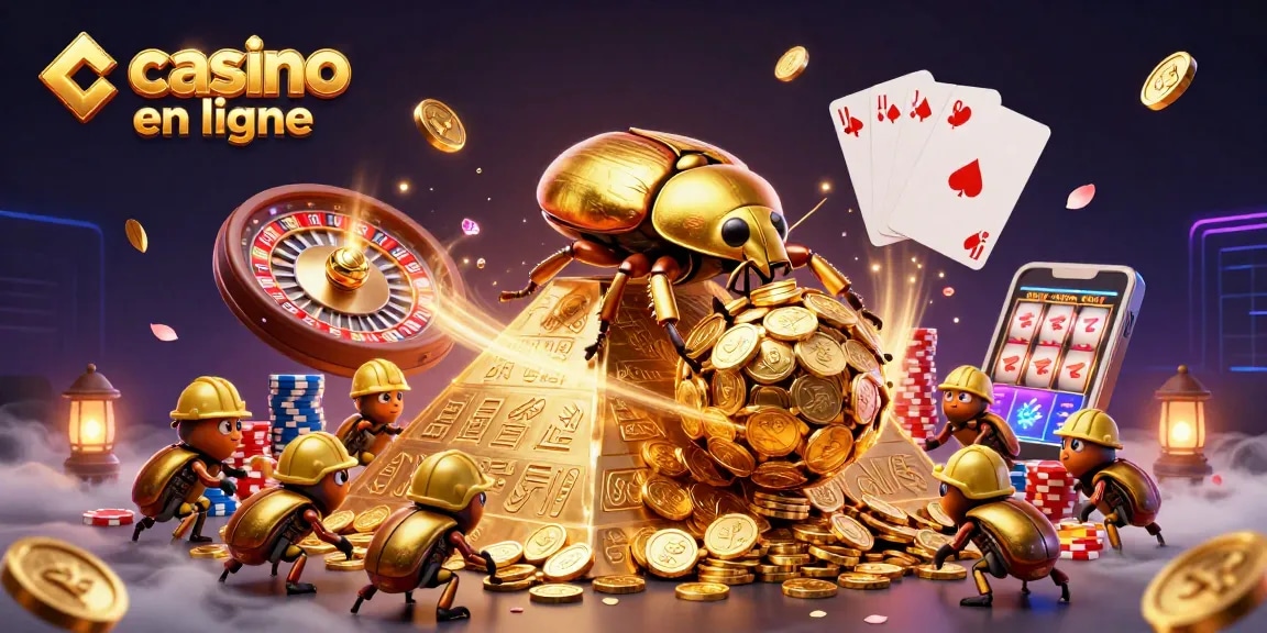 Jouez avec des jetons colorés dans le meilleur casino en ligne.
