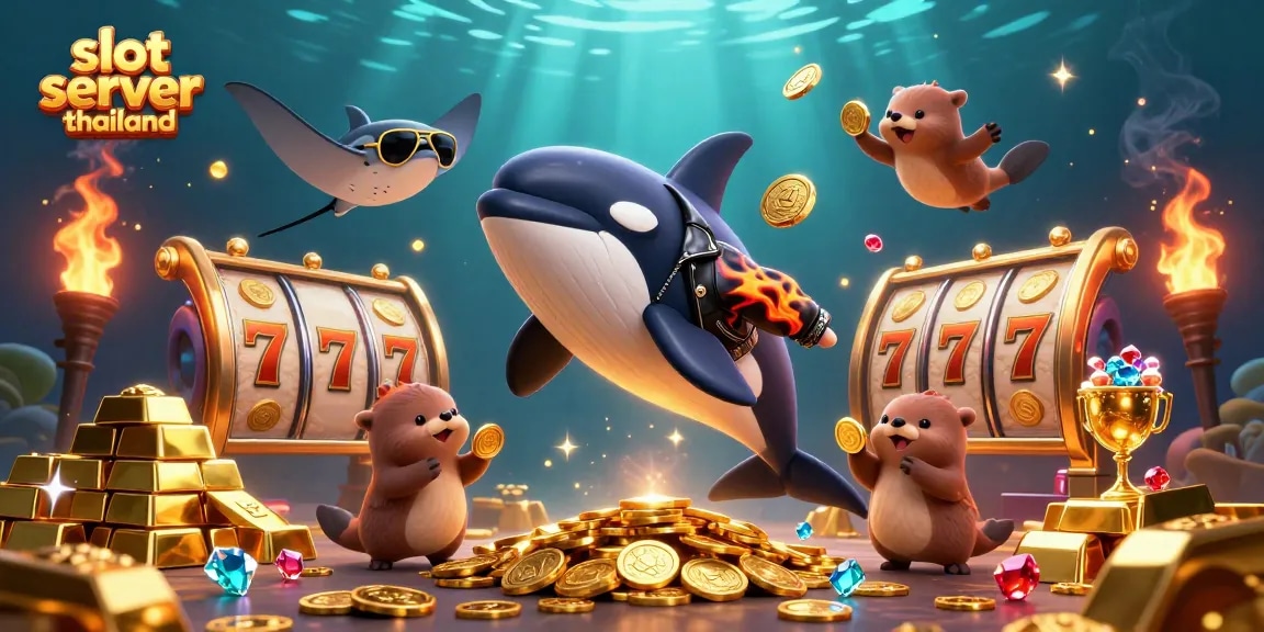 Experience thrilling gameplay on slot server thailand with vibrant characters and shimmering riches.