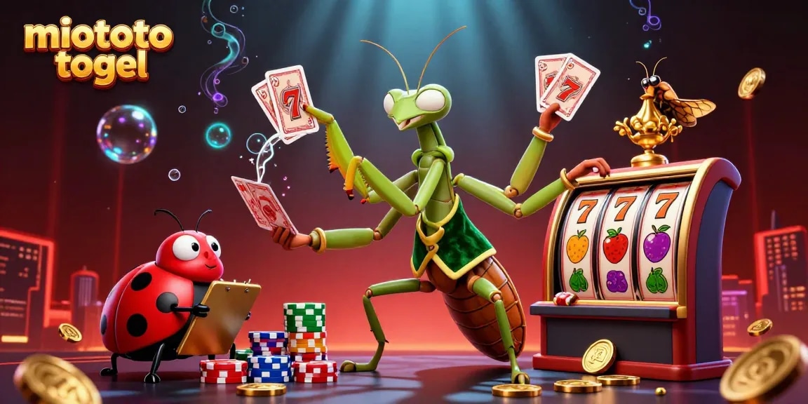 Engage with winning strategies at miototo togel in a vibrant online casino setting.