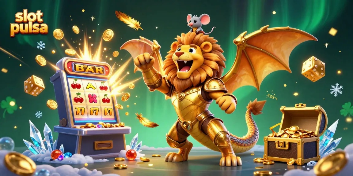 Permainan slot pulsa memberikan keseruan dengan jackpot yang memukau, visual 3D menakjubkan dan kemenangan besar.