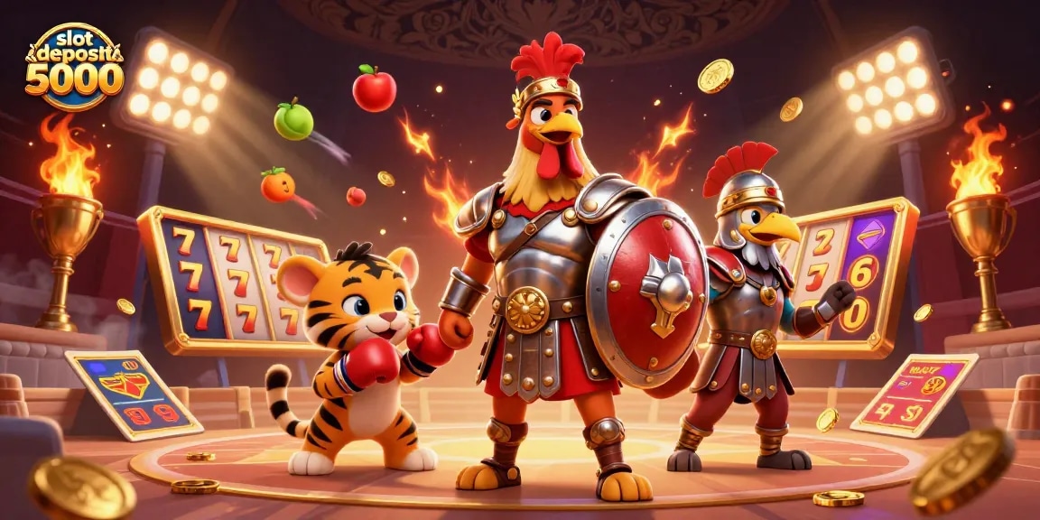 Slot deposit 5000 tempat bermain slot dengan deposit rendah dan peluang menang tinggi.