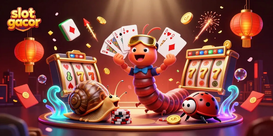 Slot gacor memberikan kemenangan besar dalam suasana kasino yang meriah dan penuh karakter.