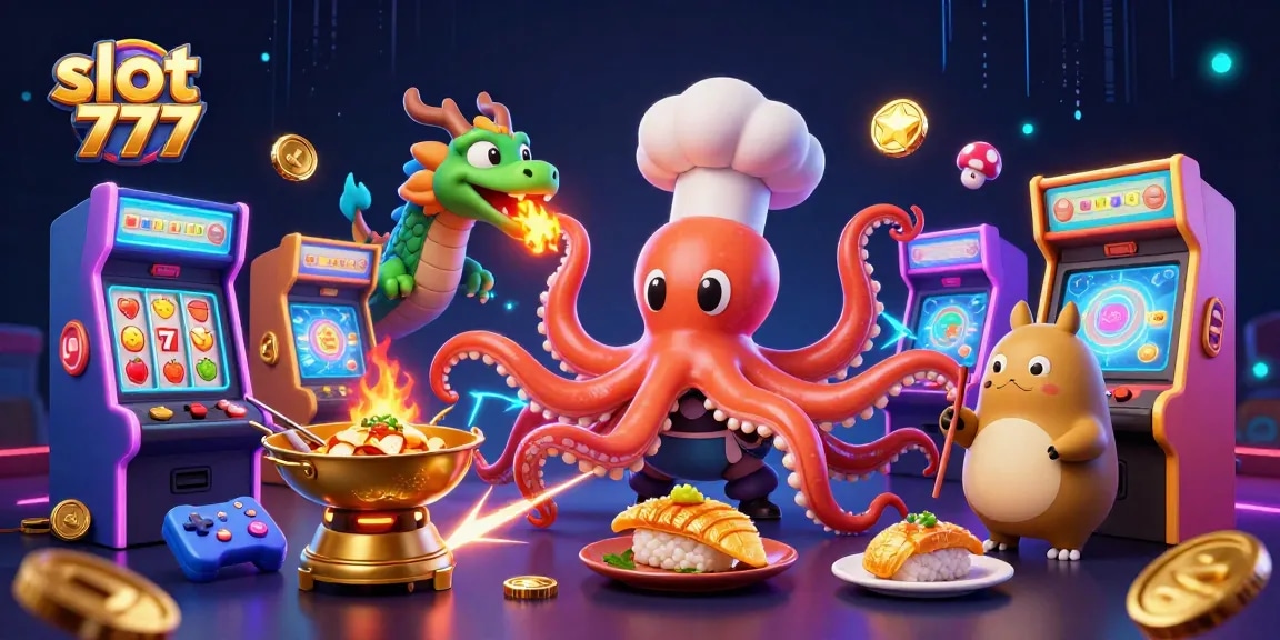 Engage in slot 777 action with vibrant characters and casino elements for exciting gameplay.
