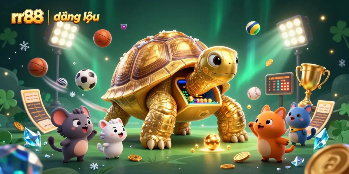 Bet online at rr88 | đăng nhập, featuring a dynamic casino scene with rich 3D gaming elements.