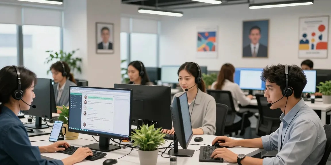 美洽客服系统展示高效的客户服务互动场景,提升客户体验