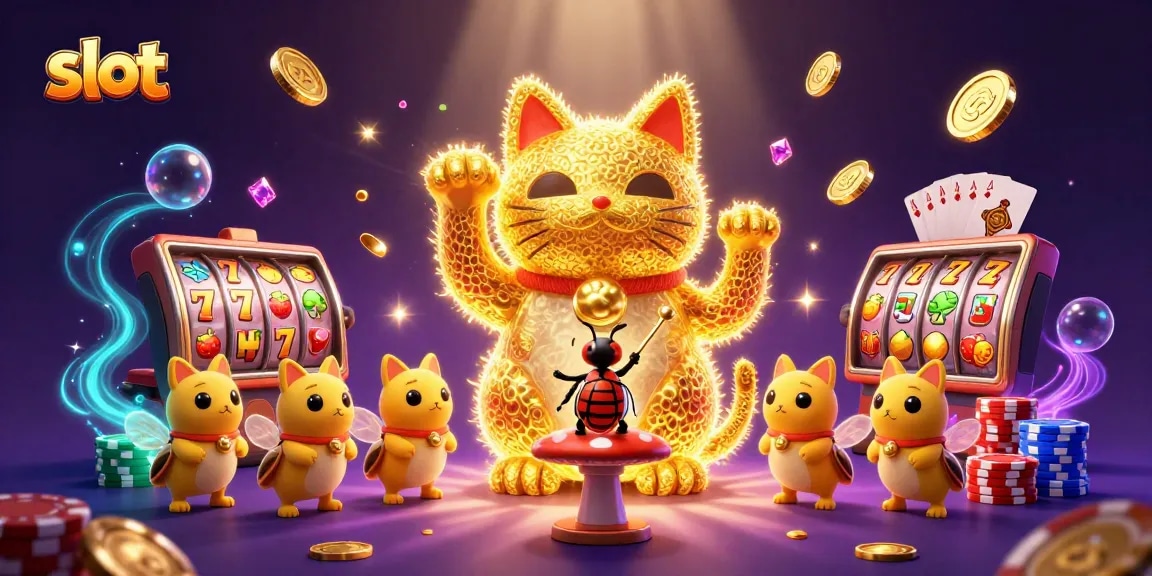 Menangkan slot dengan simbol keberuntungan dan jackpot di kasino digital.