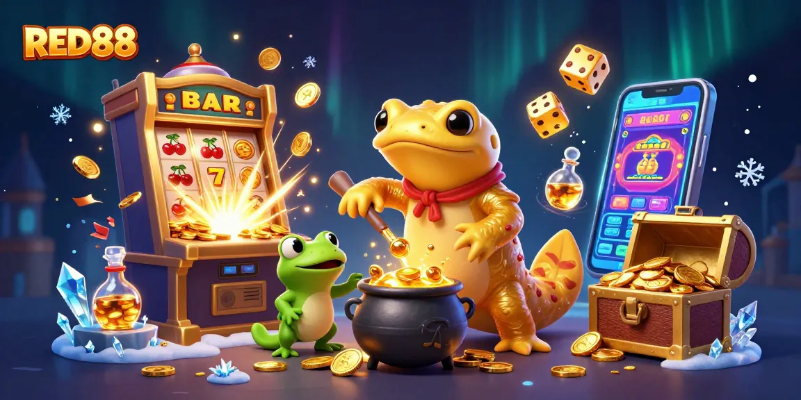 Boost your winnings at RED88 with a vibrant casino adventure in a magical setting.