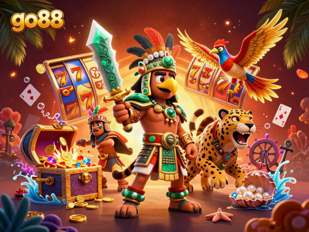 Play thrilling games at go88 with dynamic Aztec warriors and rich slot elements.