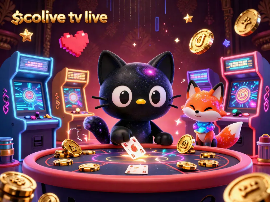Socolive tv live shows a black hole cat captivatingly pulling in golden chips at a cosmic casino.
