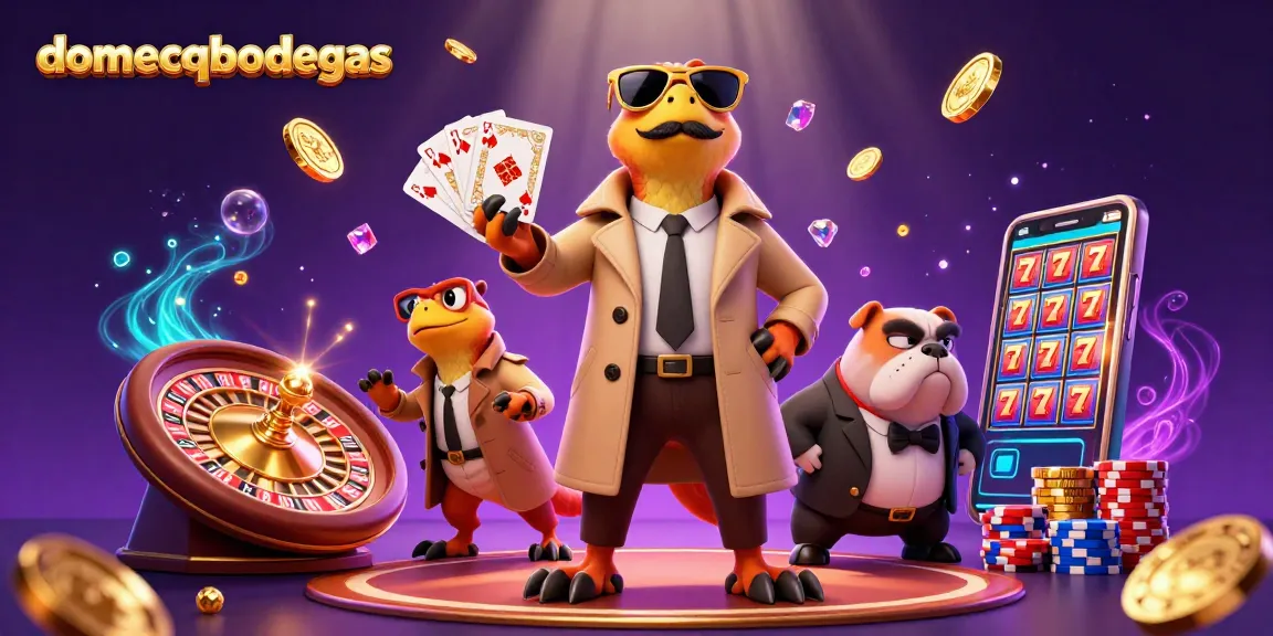 Engage with domecqbodegas and win big at this vibrant casino scene featuring raptors and gems.