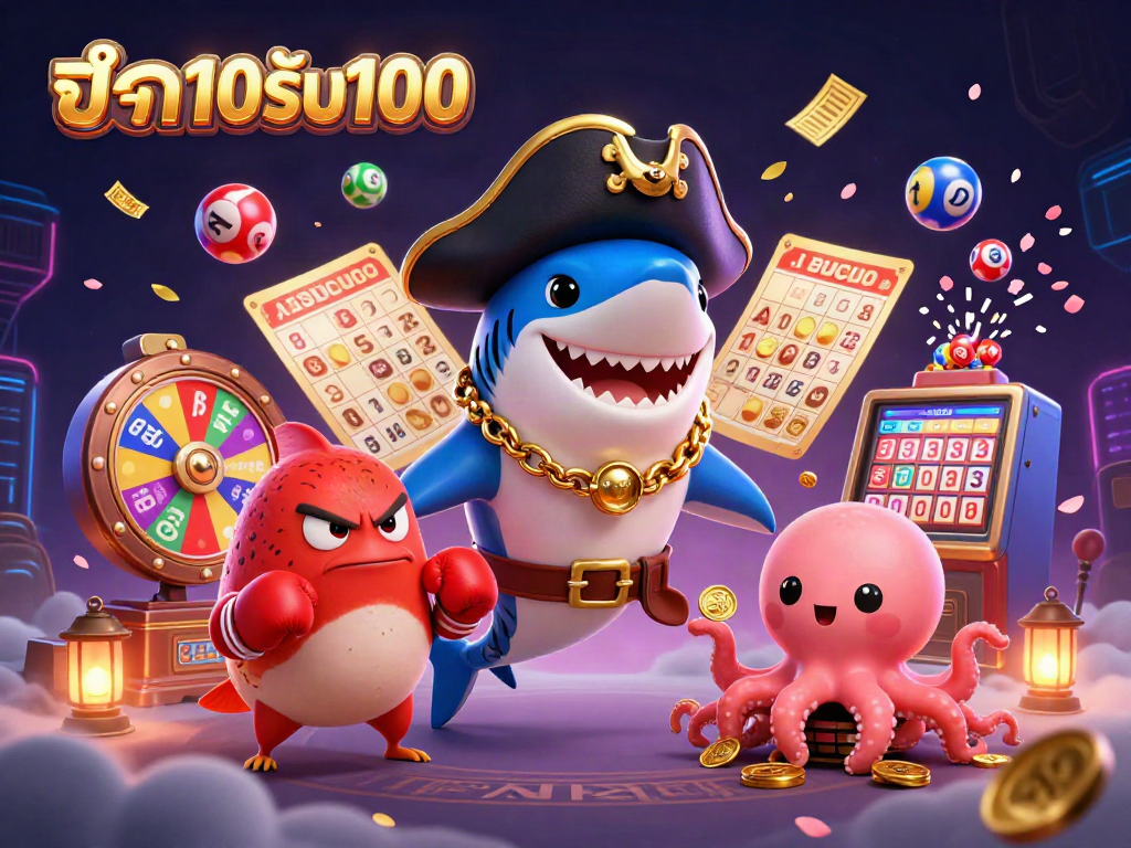 โปรโมชั่นฝาก10รับ100 ในภาพการ์ตูน 3D ของคาสิโน