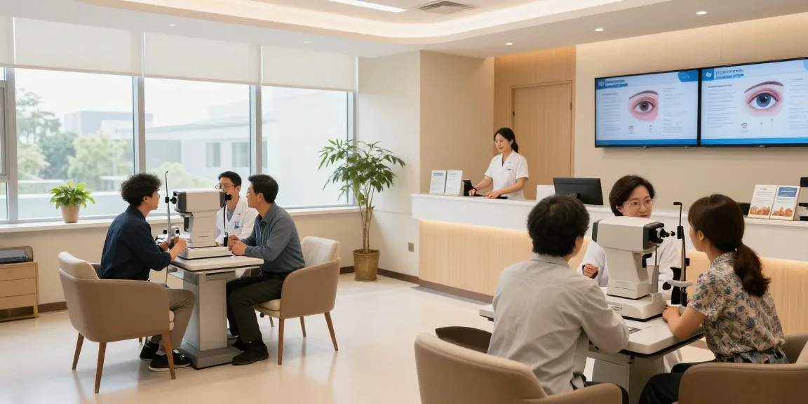 Consultation at SNU Eye Clinic highlighting advanced eye care services and personalized treatment options.