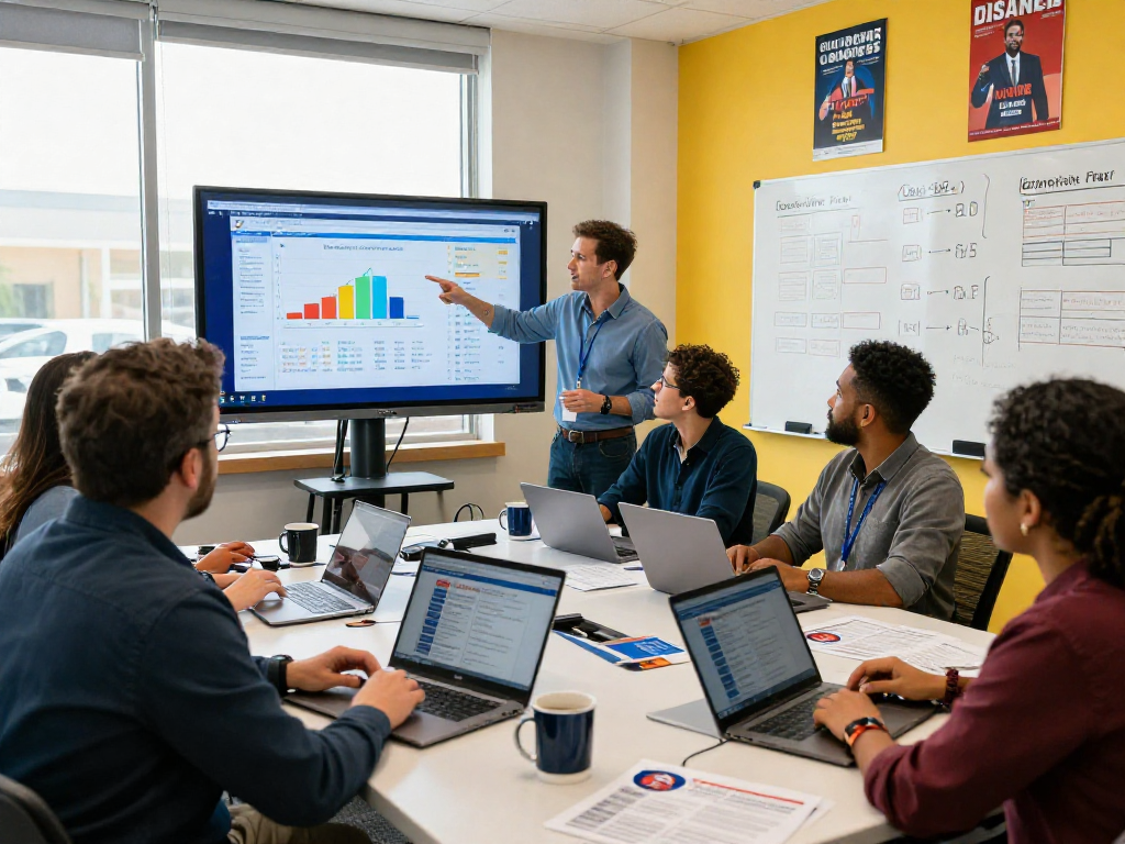 Discover how to rank for your name in Google by analyzing voter data in a political campaign strategy session.