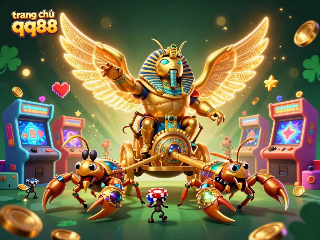 Experience the vibrant action at trang chủ qq88 with colorful elements and gaming excitement.