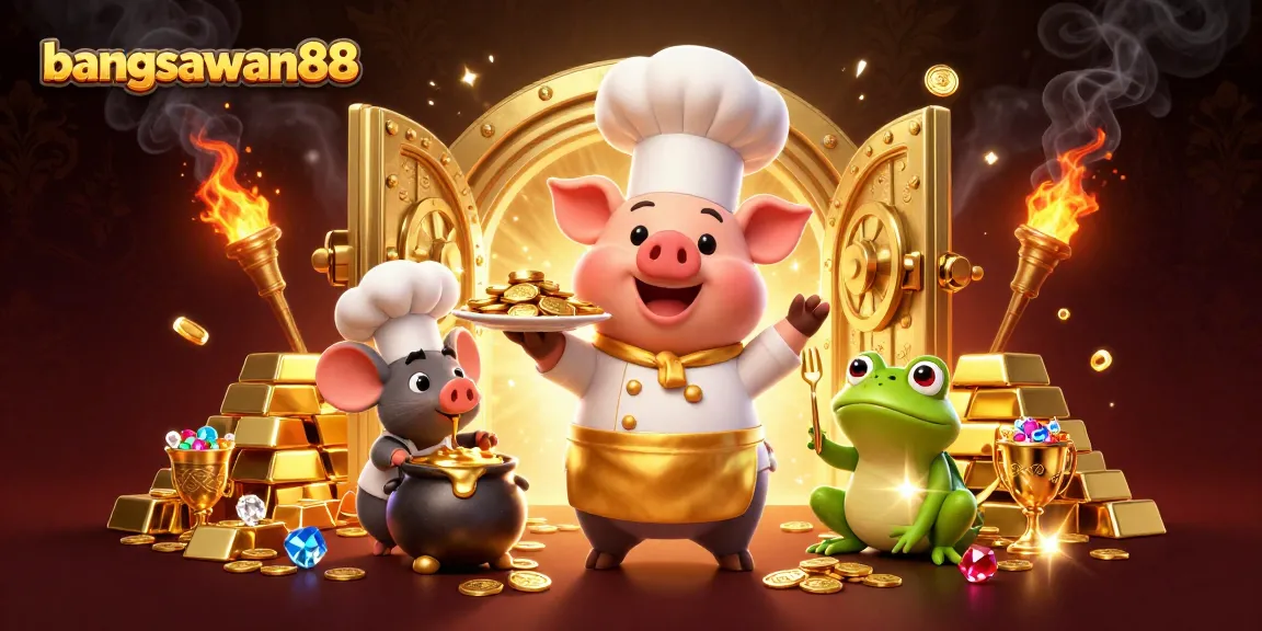 Experience the allure of bangsawan88 with gold coins, lavish gems, and animated characters in action.