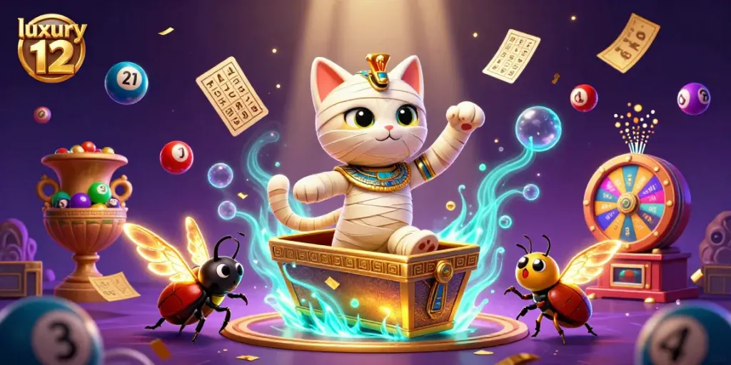 Rasakan keseruan perjudian dengan luxury 12 di kasino bertema Mesir yang penuh dengan syarat menang.