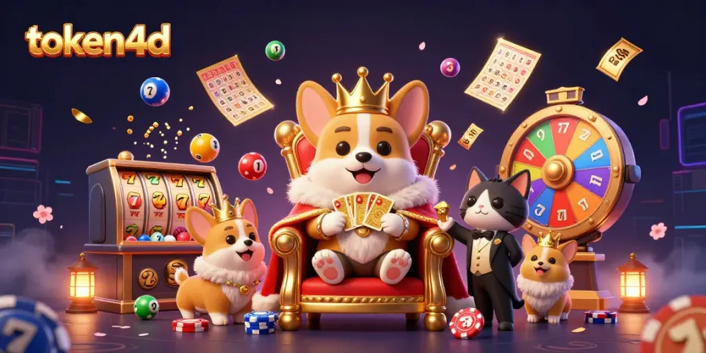 Berinteraksi dengan permainan slot di TOKEN4D, cara bermain mudah dan menyenangkan.
