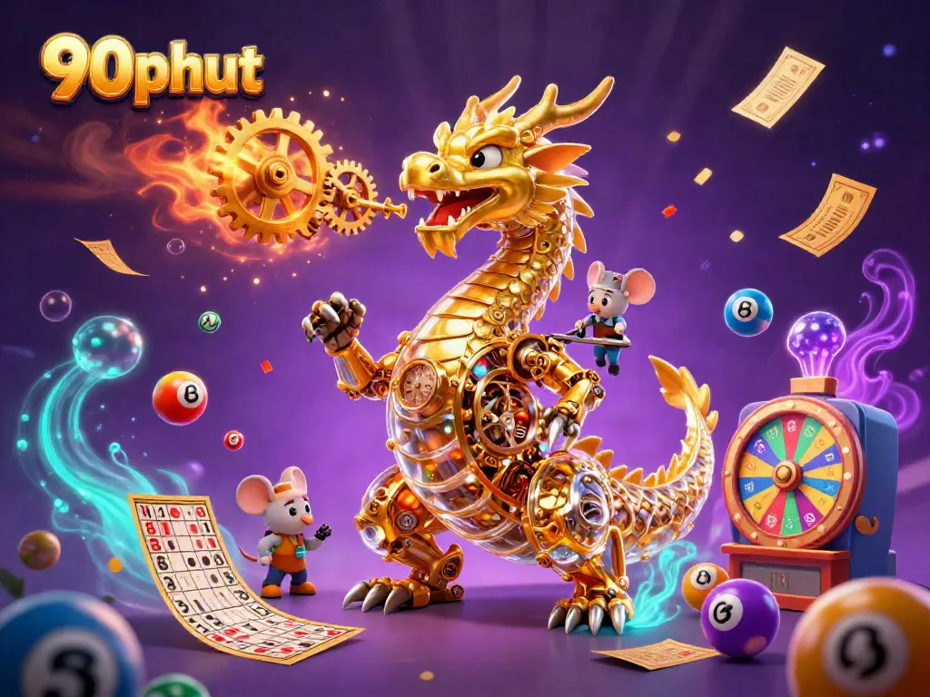 Experience exhilarating moments with 90phut's vibrant live gambling scenes featuring exciting lottery dynamics.