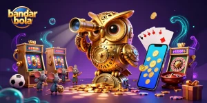 Place bets with bandar bola in an ultra-detailed 3D casino illustration showcasing exciting gaming elements.