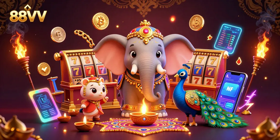 Players enjoy thrilling 88VV slot adventures with vibrant characters and exciting game elements.