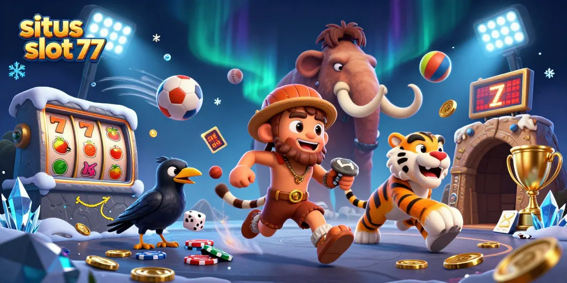 Spin the reels on situs slot 77 to experience thrilling jackpot chances in a vibrant casino