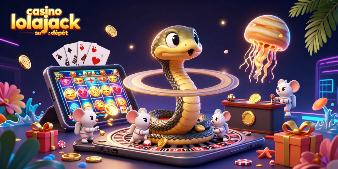 Experience thrilling gameplay at casino lolajack sans dépôt with exciting slots and cosmic dealer elements.