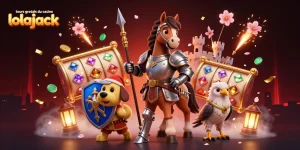 Experience the excitement of tours gratuits du casino lolajack with vibrant 3D illustration showcasing gaming elements.