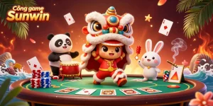 Cổng game Sunwin offers an exciting blend of gaming fun with vibrant characters and dynamic casino elements