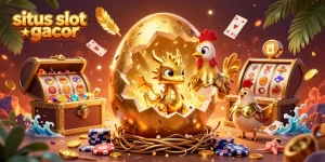 Experience the thrill of situs slot gacor with our vibrant golden dragon and casino-themed adventure.