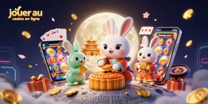Jouez au casino en ligne avec cette illustration dynamique révélant un univers de jeux de casino fascinant.