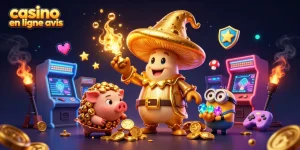 Avis sur les casinos en ligne : découvrez l'univers magique des jeux d'argent avec un champignon doré!