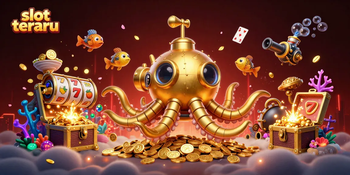 Experience slot terbaru in action with vibrant underwater treasures and dynamic gaming elements.